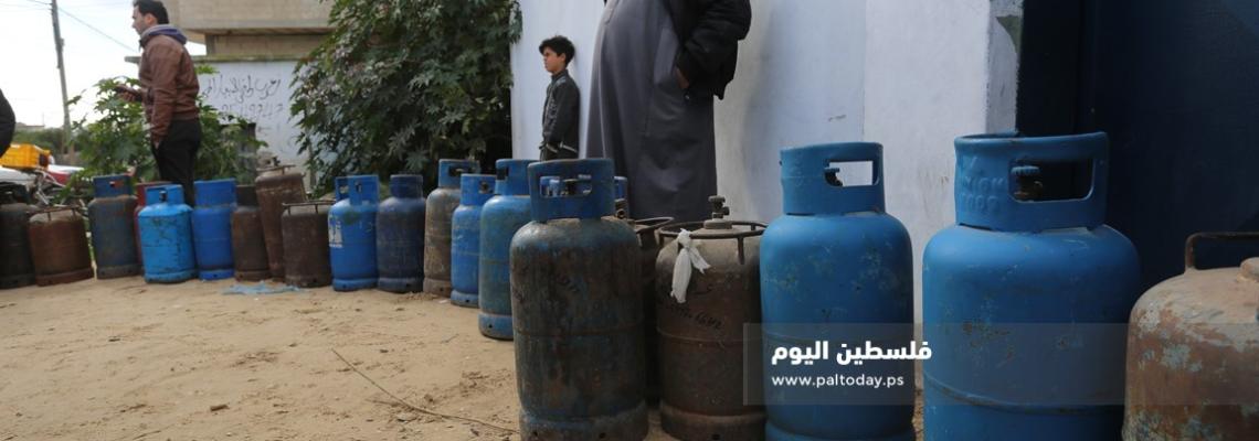تواصل أزمة الغاز في قطاع غزة رغم الحديث عن إدخاله