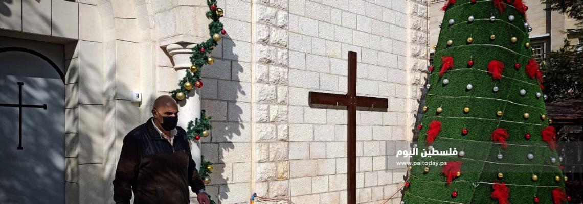 المسيحيون في غزة يغلقون ابواب الكنائس ويلغون احتفالاتهم برأس السنة الميلادية