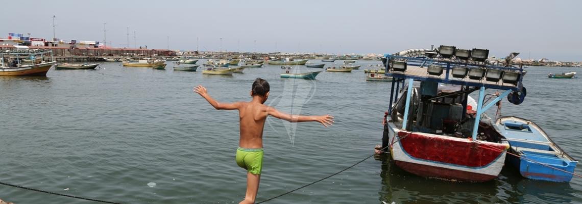 بالصور:مشاهدة من بحر مدينة غزة