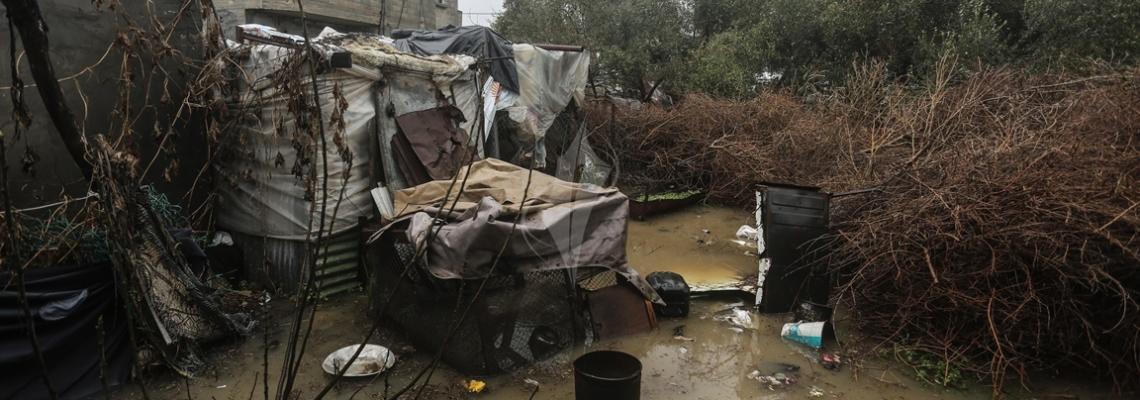 بالصور :بعدسة فلسطين اليوم تعرف على أجواء المنخفض الجوي
