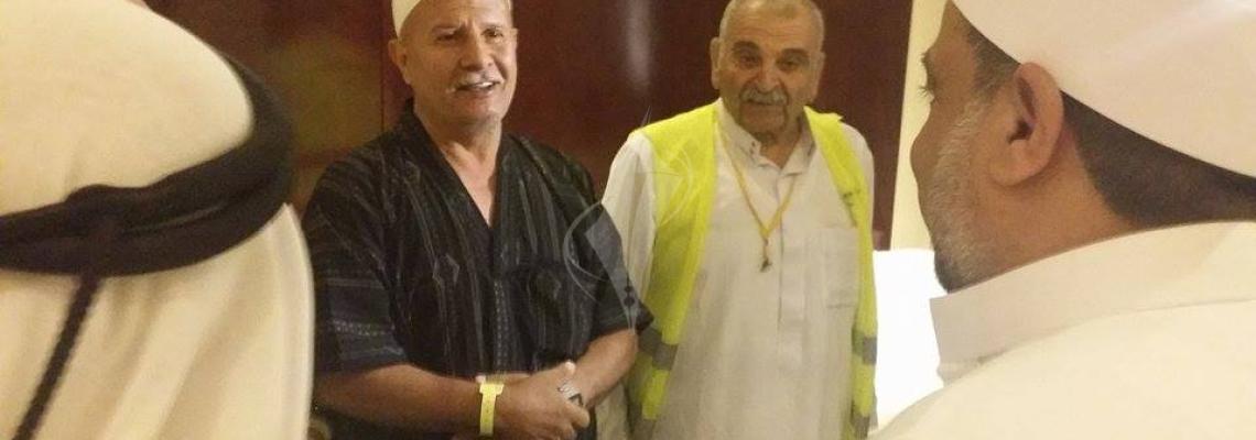 بالصور:مفتي القدس ووزير الاوقاف يتفقدون حجاج فلسطين