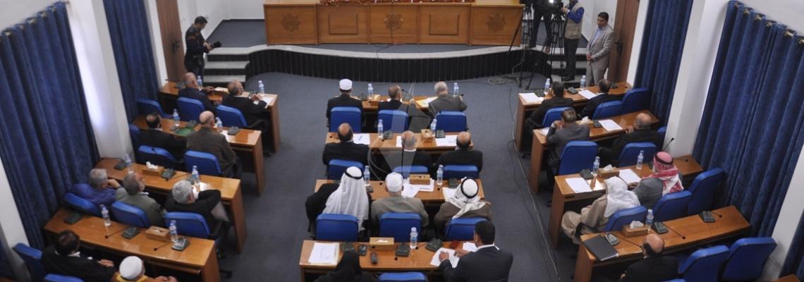 بالصور:جلسة للمجلس التشريعى بغزة  بمناسبة يوم الأسير الفلسطينى
