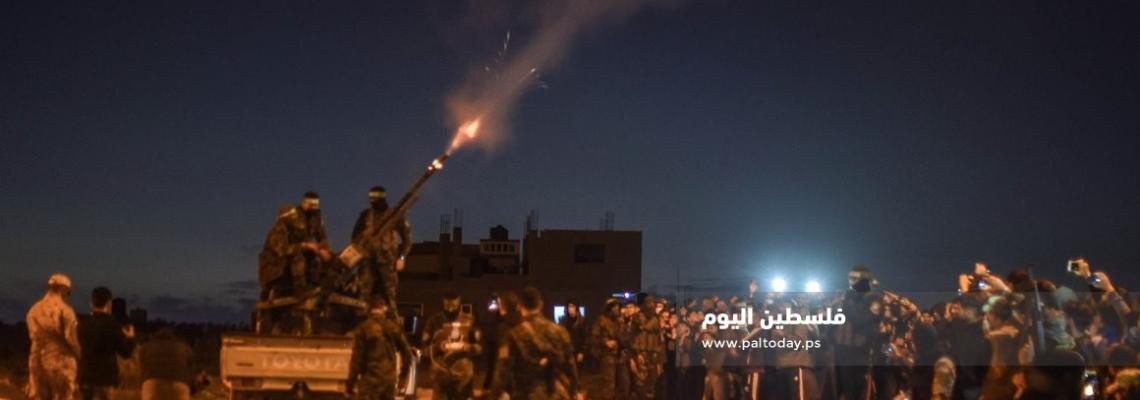 مناورة " الركن الشديد " الليلية فى مدينة رفح جنوب القطاع 