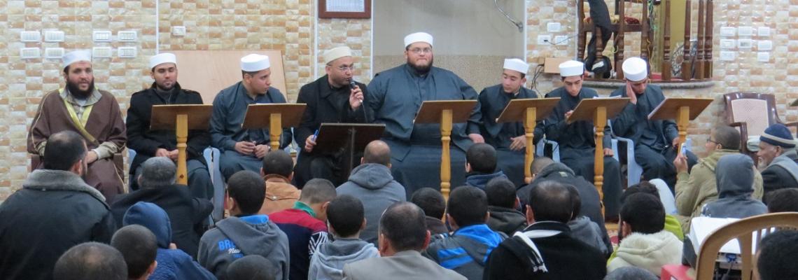 بالصور:الجهاد  تنظم احتفالية في ذكرى المولد النبوي بقطاع غزة