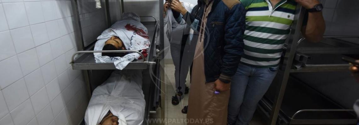 شهيدان برصاص الاحتلال شرقي خانيونس جنوب قطاع غزة
