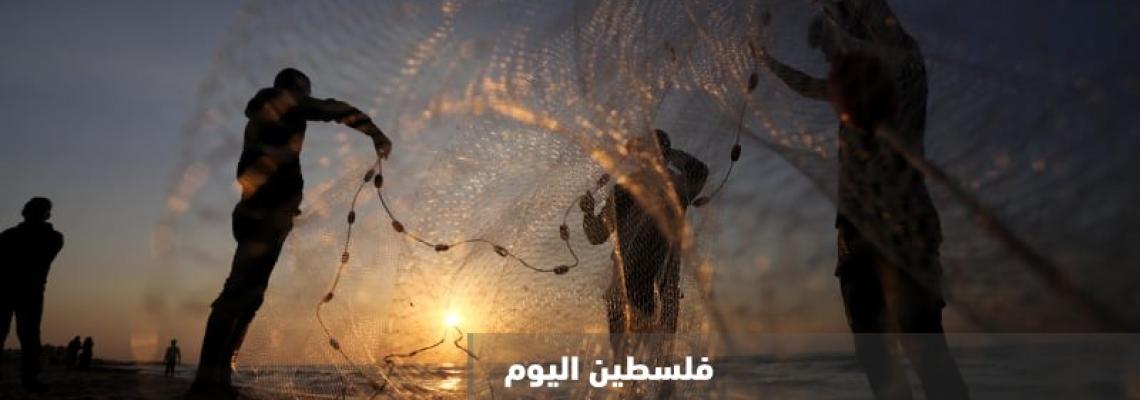 غروب ساحر لبحر غزة
