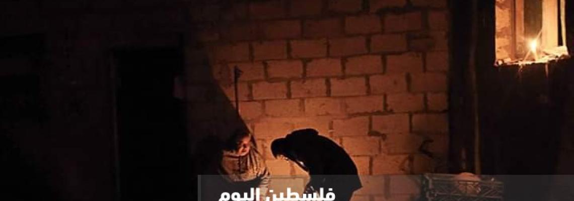 الحياة اليومية لأهالي غزة فى فصل الشتاء 