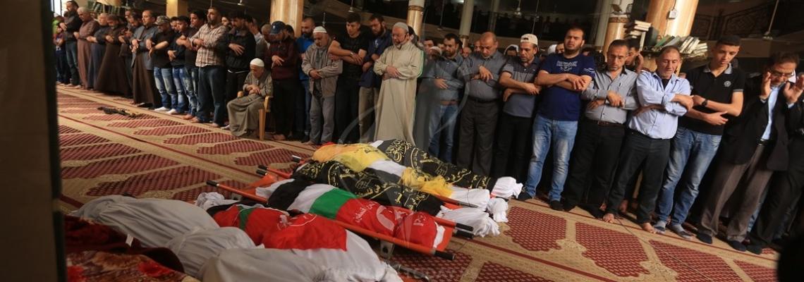 قطاع غزة يُشيع جثماين شهداء العدوان الإسرائيلي وسط حالة من الحزن الشديد