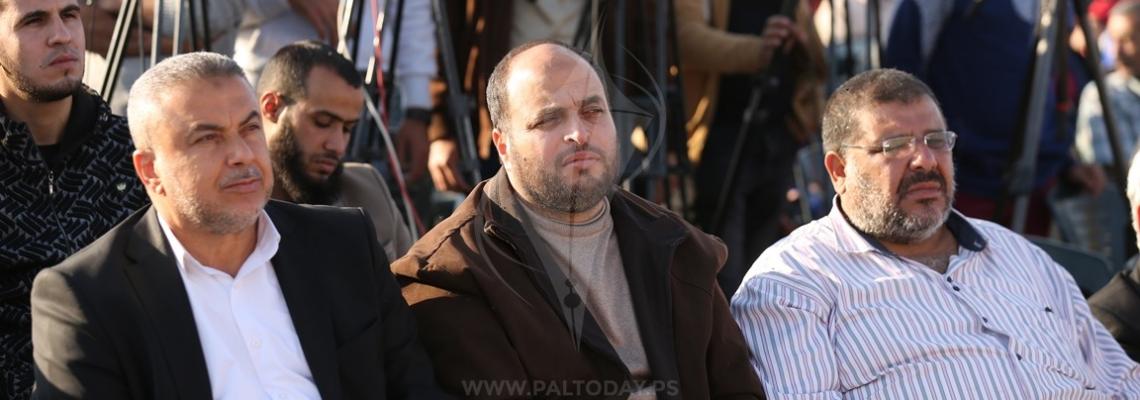 وقفة تضامنية مع الاسرى في مخيمات العودة شرق غزة
