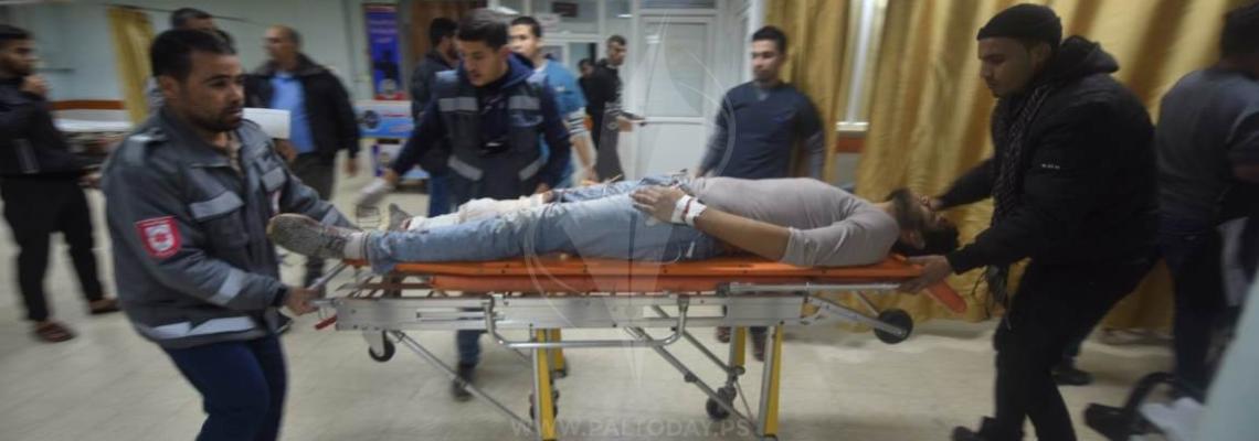 اصابات برصاص الاحتلال في الجمعة الـ41 لمسيرات العودة شرق خان يونس
