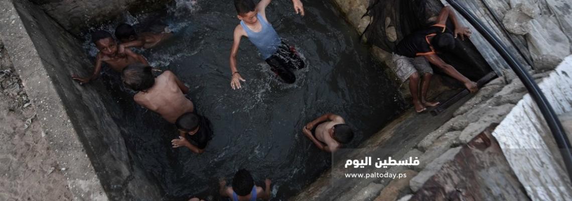 شاهد .. شاليه الفقراء فى غزة 