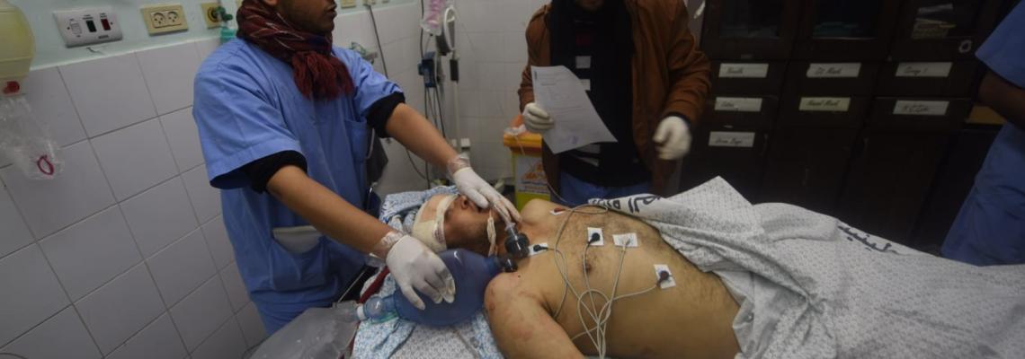 اصابات برصاص الاحتلال في الجمعة الـ40 لمسيرات العودة شرق قطاع غزة