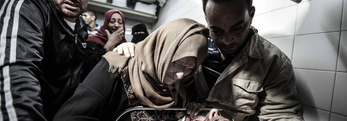 شهداء العودة في خايونس اليوم بعدسة فلسطين اليوم