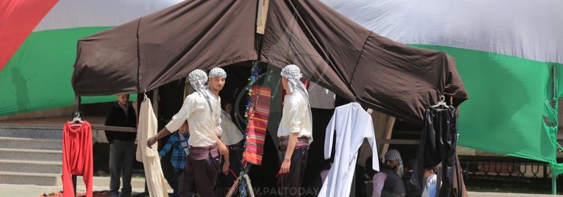 غزة احياء يوم التراث الفلسطيني في مدرسة عباد الرحمن النموذجية