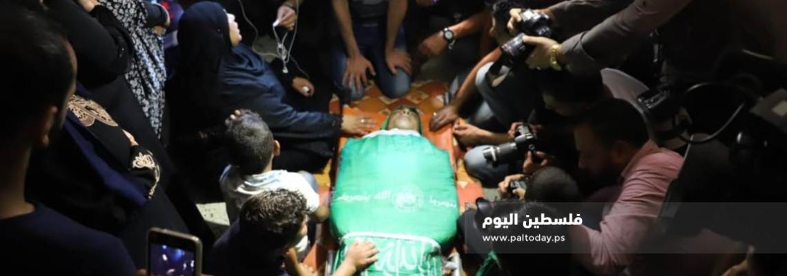 وداع الشهيد " ساهر عثمان " من مدينة  رفح 