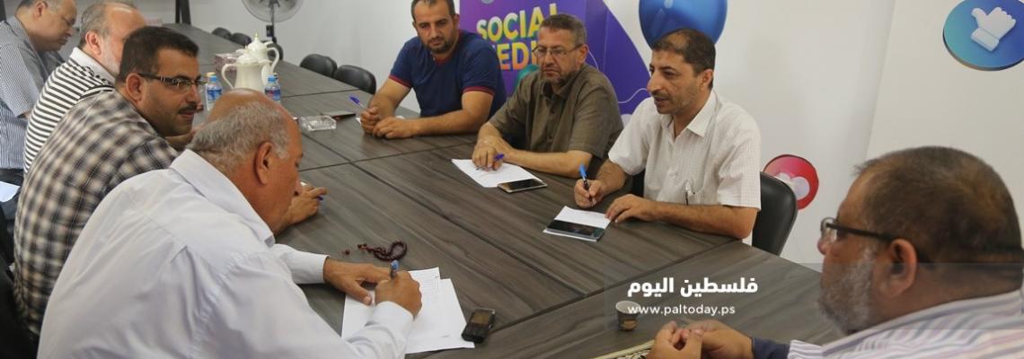 اجتماع لجنة الأسرى فى القوى الوطنية والإسلامية بغزة لمناقشة أوضاع الأسرى فى السجون