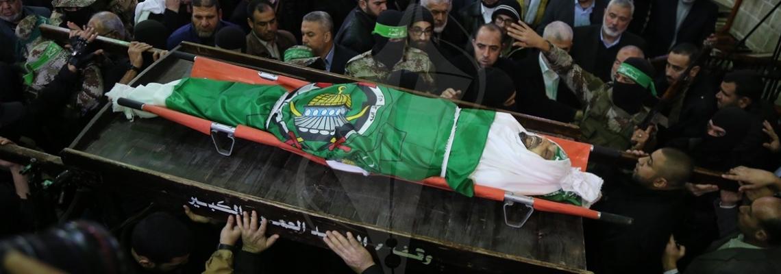 غزة تشيّع القائد في حركة حماس المهندس عماد العلمي "أبو همام"