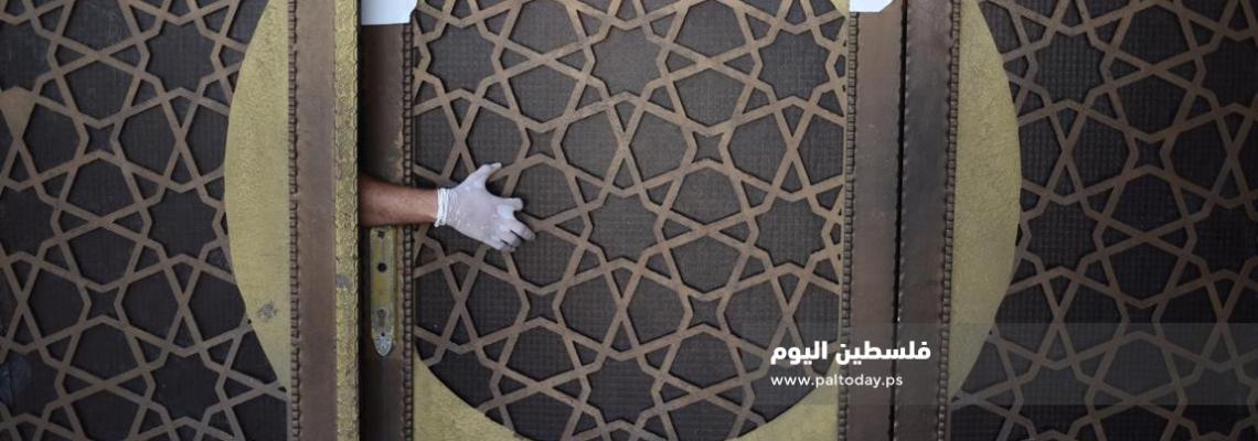 في غزة خطبة جمعة بلا مصلين والسبب كورونا 
