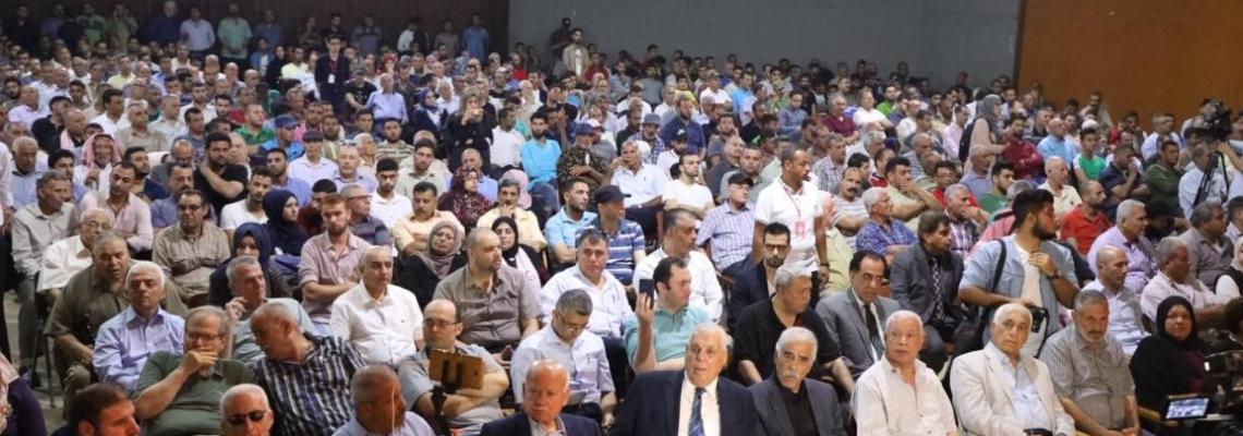 الجبهة الشعبية في فلسطين تنظم حفل تأبين للراحل د. رباح مهنا في مدينة غزة