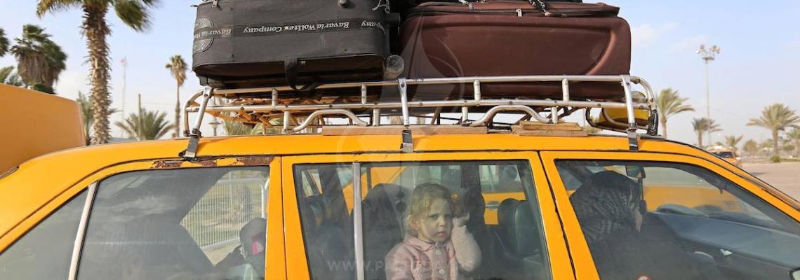 وصول العالقين في مصر إلى معبر رفح