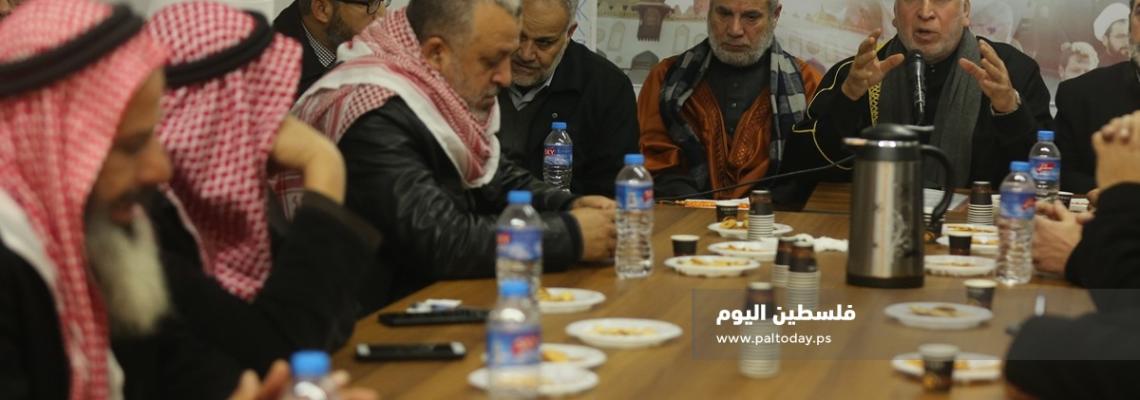 ندوة سياسية بغزة لاتحاد الإذاعات واللجنة الدعوية حول "دور العلماء في مواجهة التطبيع"