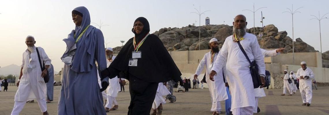 أكثر من مليون ونصف شخص يصلون السعودية لأداء مناسك #الحج 