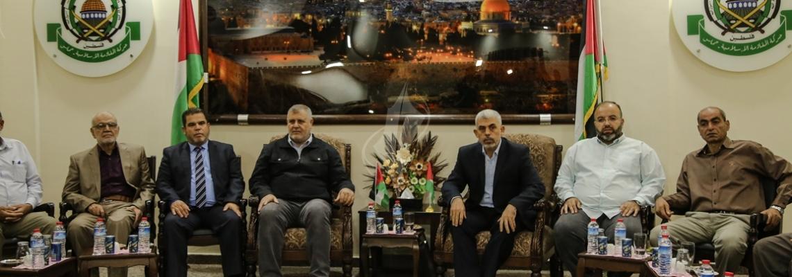 بالصور:قيادة حماس في غزة تلتقي قادة الفصائل والعمل الوطني في القطاع لبحث اخر المستجدات على الساحة السياسية