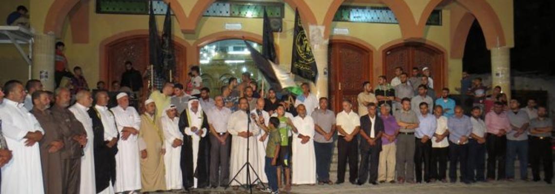 بالصور:مسيرة لحركة الجهاد الإسلامي في الشمال تنديداً بالاعتداء على الشيخ خضر عدنان وكوادر الحركة بجنين