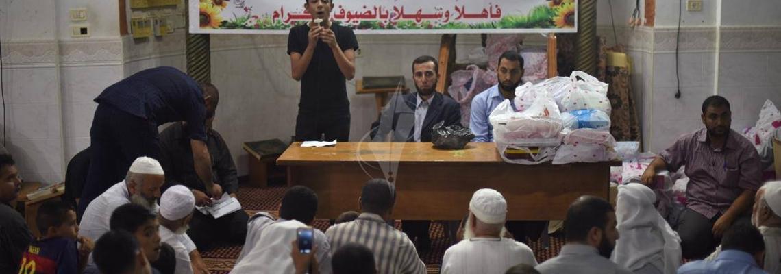 بالصور : حركة الجهاد تختتم مسابقة " قلب معلق بالمساجد " بمدينة خان يونس