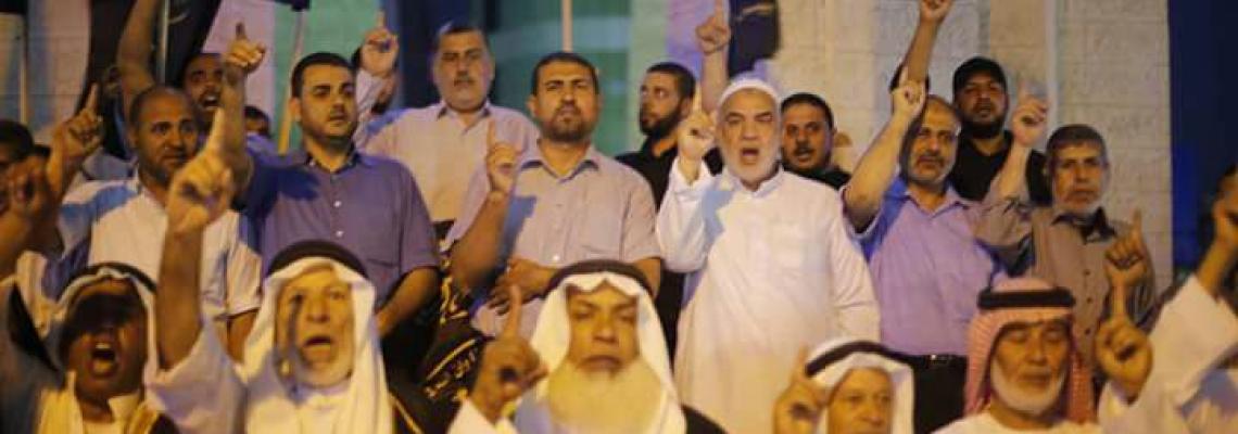 بالصور:حركة الجهاد الإسلامي بمحافظة رفح   تنظم وقفة احتجاجية تضامناً مع مسلمي الروهينجا
