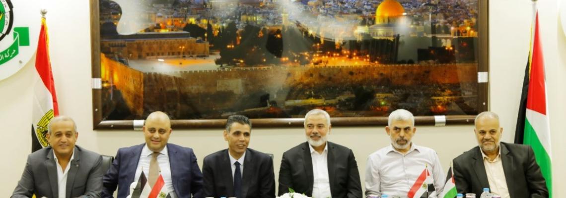 الوفد الأمني المصري يلتقي الفصائل الفلسطينية في غزة