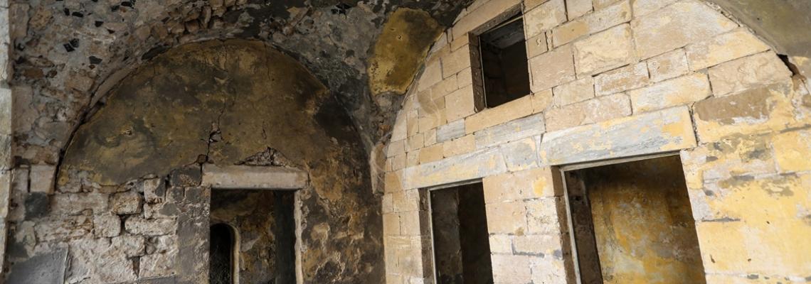بالصور:مدرسة الكاملية في غزة بناها المماليك وتحولت لآثار مهجورة منذ الستينيات