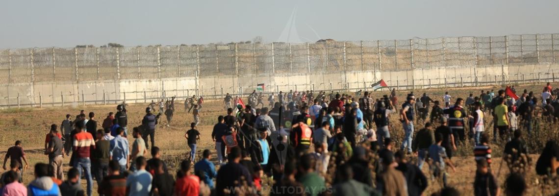 مواجهات بين الفلسطينيين وقوات الاحتلال الإسرائيلي في جمعة الجولان عربية سورية