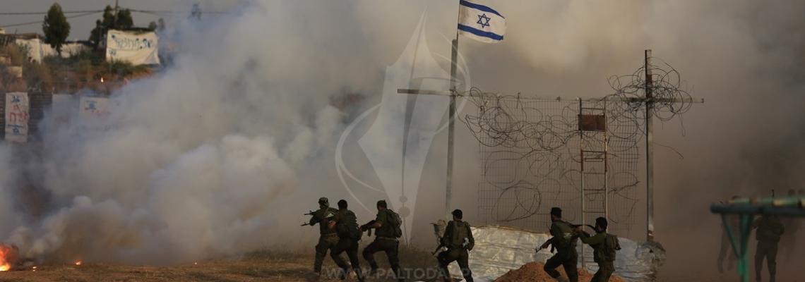 تخريج دورة عسكرية لحركة المجاهدين الفلسطينية بذكرى الانطلاقة ال18