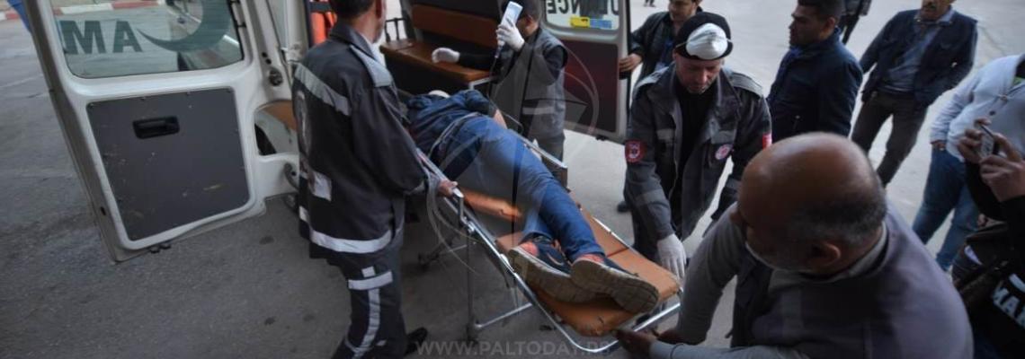 اصابات فى المستشفى الاوربي فى الجمعة 44 لمسيرات العودة