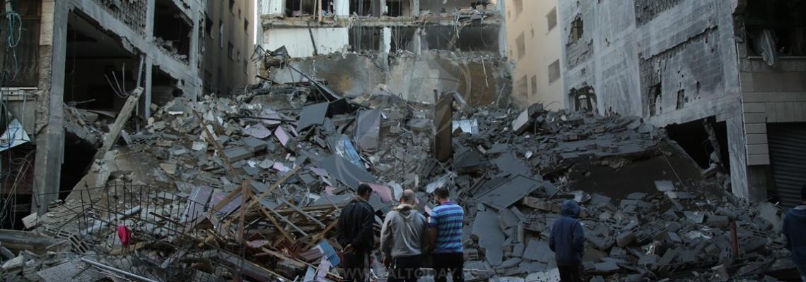 الاحتلال يقصف أهدافاً مدنية وسط القطاع منها رياض أطفال