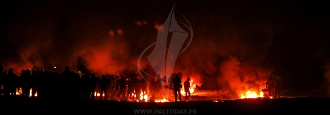 "الإرباك الليلي" يتواصل لليوم الثاني شرقي قطاع غزة