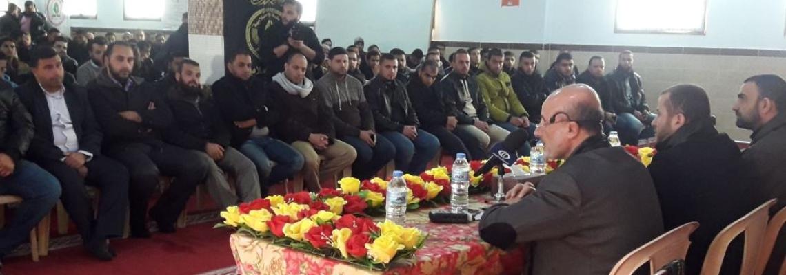 الرابطة الاسلامية تعقد لقاءا طلابيا حول المستجدات السياسية على الساحة الفلسطينية