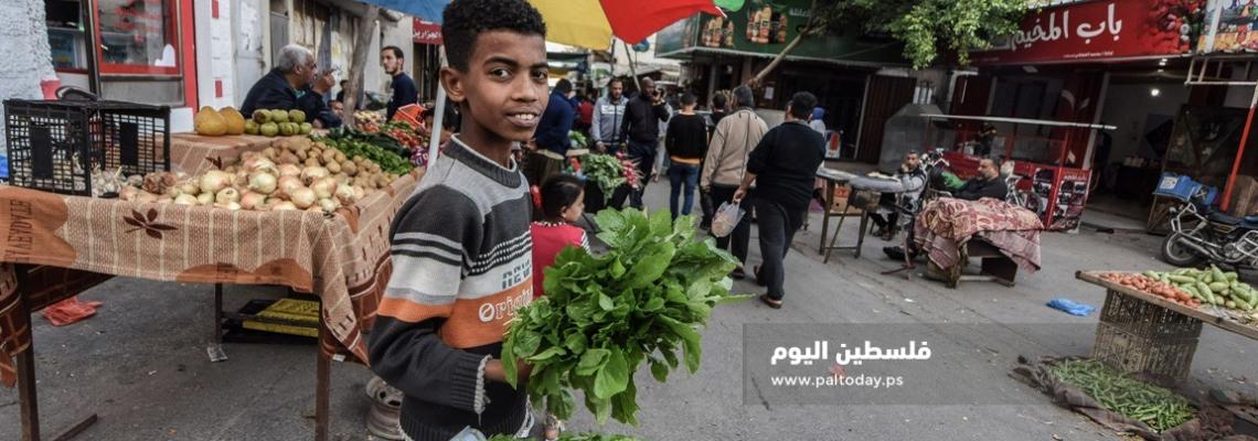 أجواء رمضان من مدينة" ديرالبلح" وسط قطاع غزة