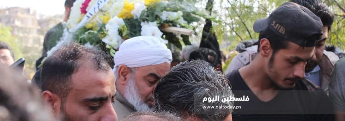  تشييع جثمان الشهيدين معاذ أكرم العجوري وعبد الله يوسف حسن بدمشق