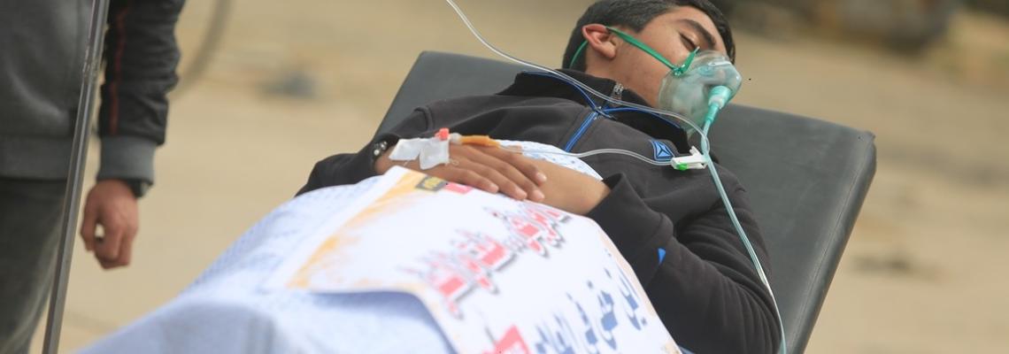 وقفة أمام معبر بيت حانون للمطالبة بانقاذ حياة المرضى في غزة