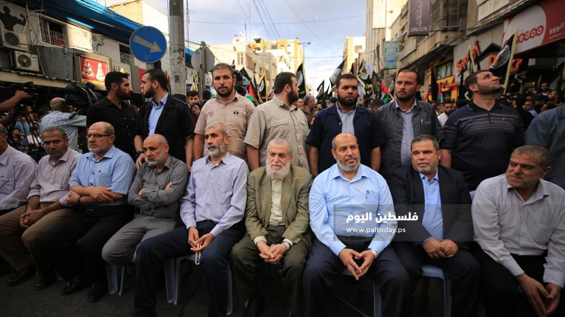 قيادة القوى الوطنية والإسلامية تشارك حركة الجهاد الإسلامي في احياء ذكرى انطلاقتها الـ32