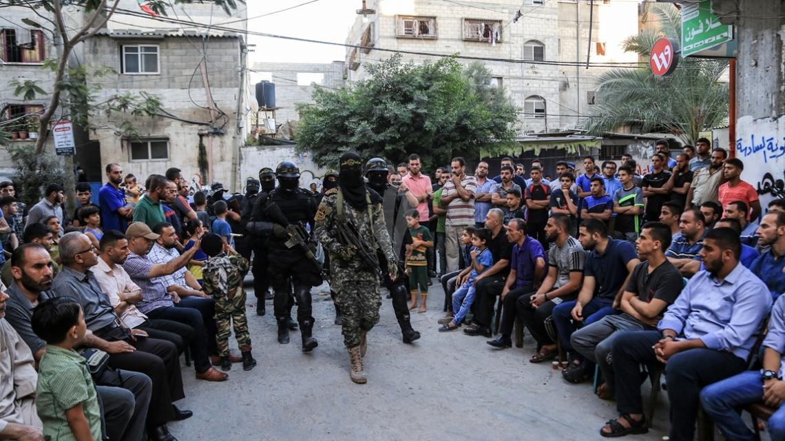 بالصور:سرايا القدس لواء غزة تحيي ذكرى استشهاد القائد رماح الحسني