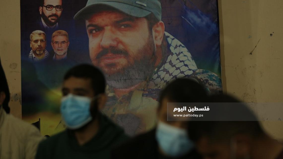 الجهاد تنظم حفل تكريم للشهيدين بهاء أبو العطا من غزة واياد صوالحة من جنين 
