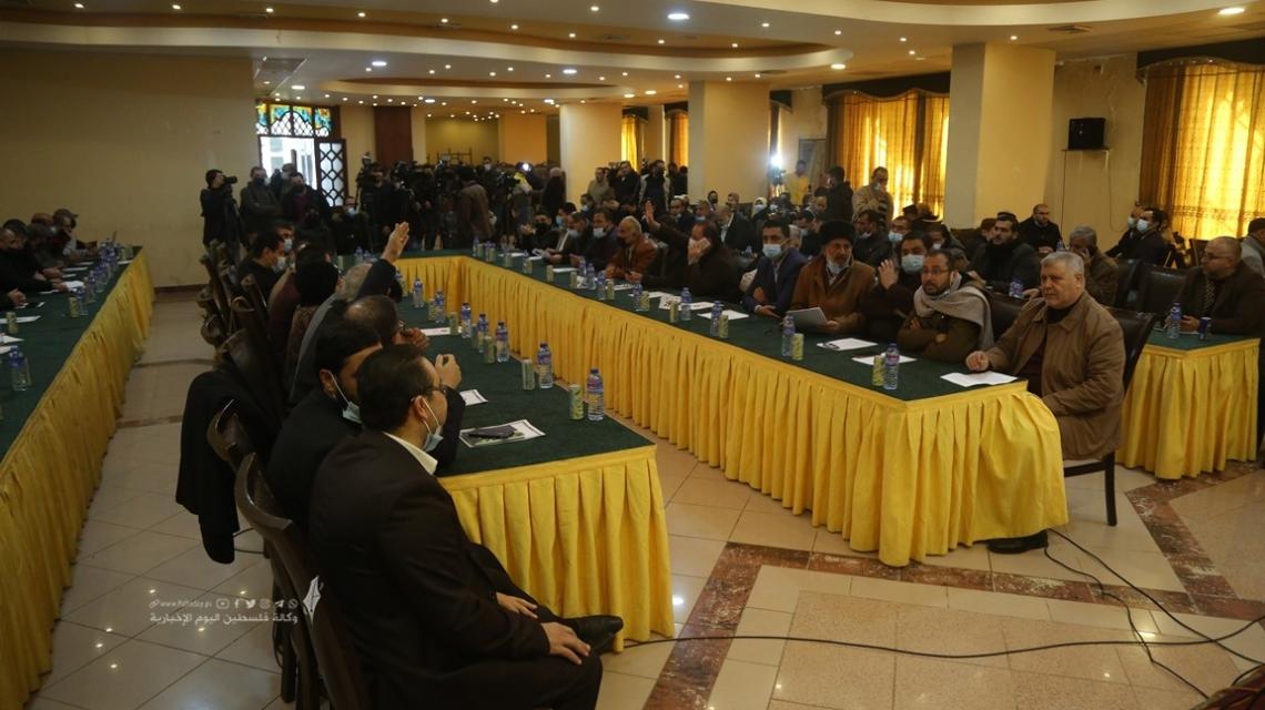مؤتمر اطلاق وثيقة مواجهة التطبيع الاعلامي في غزة