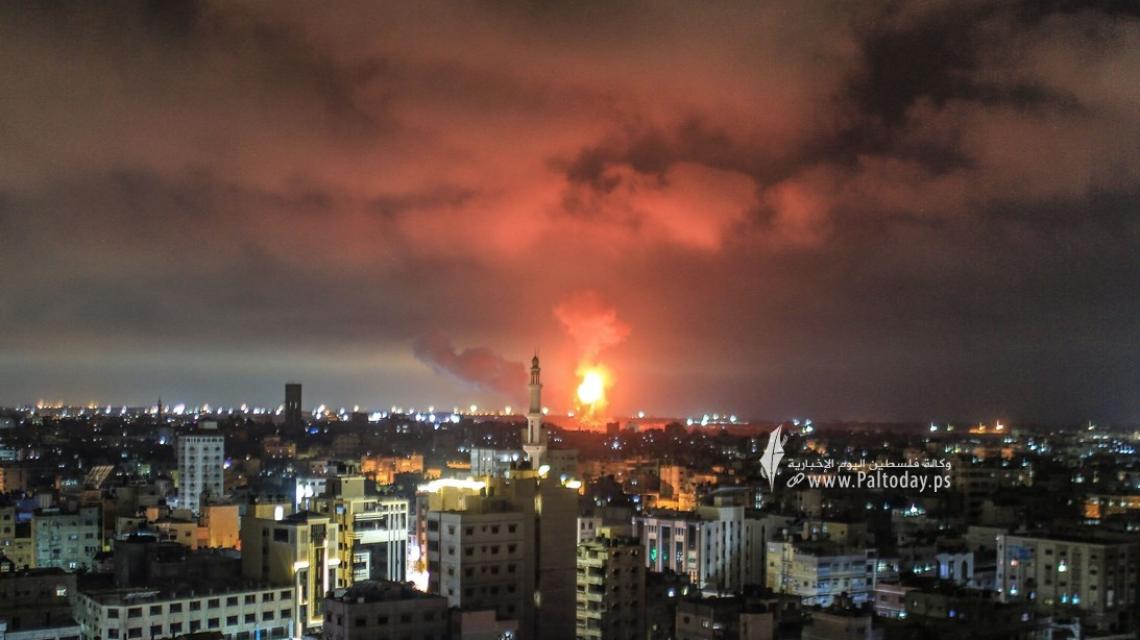 ' محدث ' بالصور تغطية للأحداث من جنوب قطاع غزة