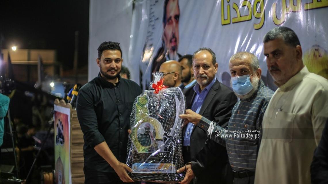 الجهاد تؤبن شهداء معركة سيف القدس فى رفح