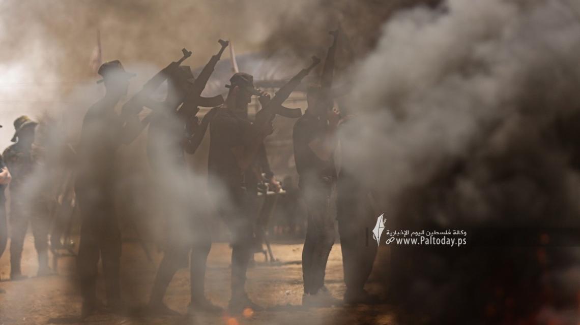 بالصور:لليوم الثالث.. استمرار مخيمات سيف القدس.. اقترب الوعد في قطاع غزة
