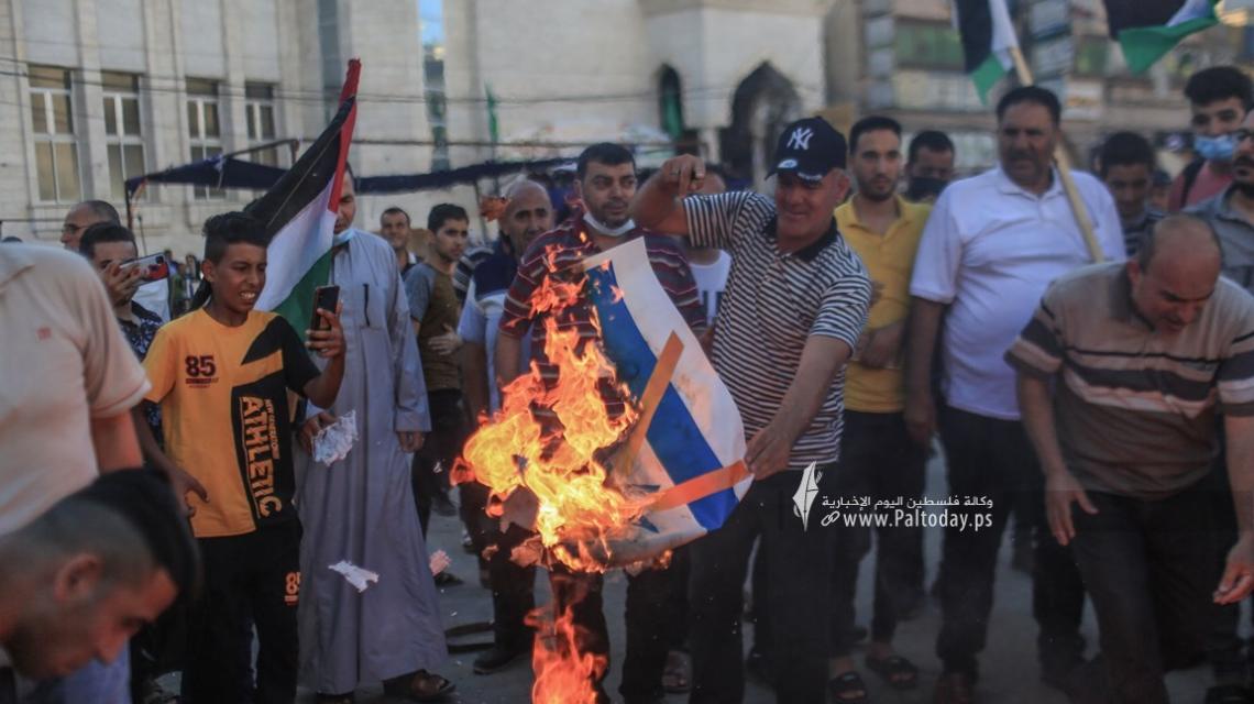 خانيونس تنتفض نصرة للقدس