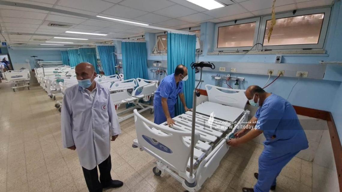 بالصور:د. العقاد: نجهز لافتتاح قسم جديد للعناية المكثفة لارتفاع الاصابات الخطيرة في الاوروبي